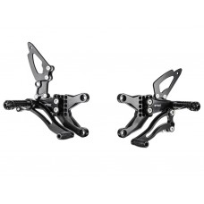 Bonamici Racing Aluminium Rearsets for the Kawasaki ZX-6R 2003-2004